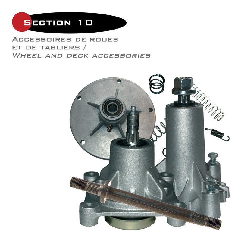 10-STEERING AND DECK ACCESSORIES 