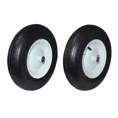 Wheelbarrow tire deals and rim